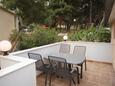 Rogoznica, Terraza in the apartment, with a sea view, (pet friendly) y WiFi.