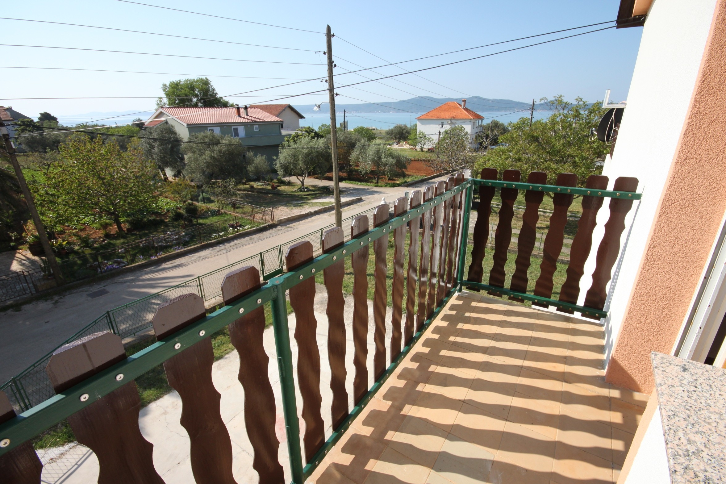 Three bedroom apartment with terrace and sea view Sukošan, Zadar  A-a