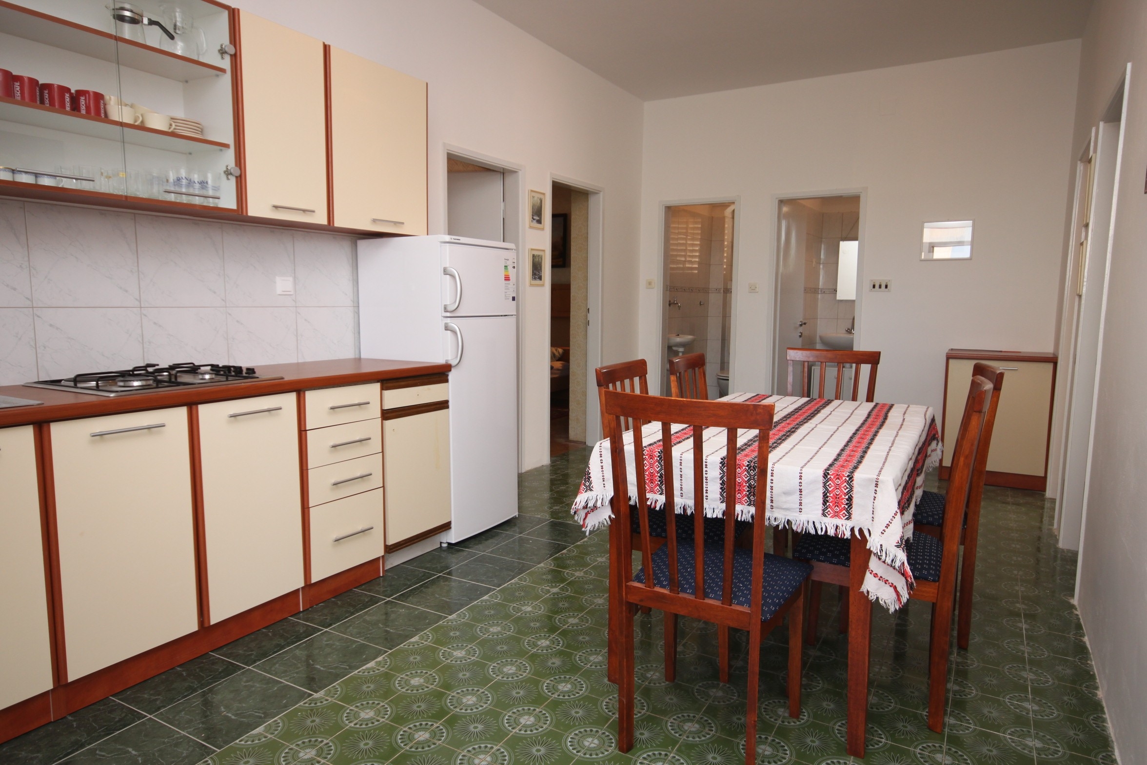 Three bedroom apartment with terrace and sea view Sukošan, Zadar  A-b