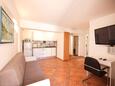 Living room Petrčane, Living room in the apartment, (pet friendly) and WiFi.