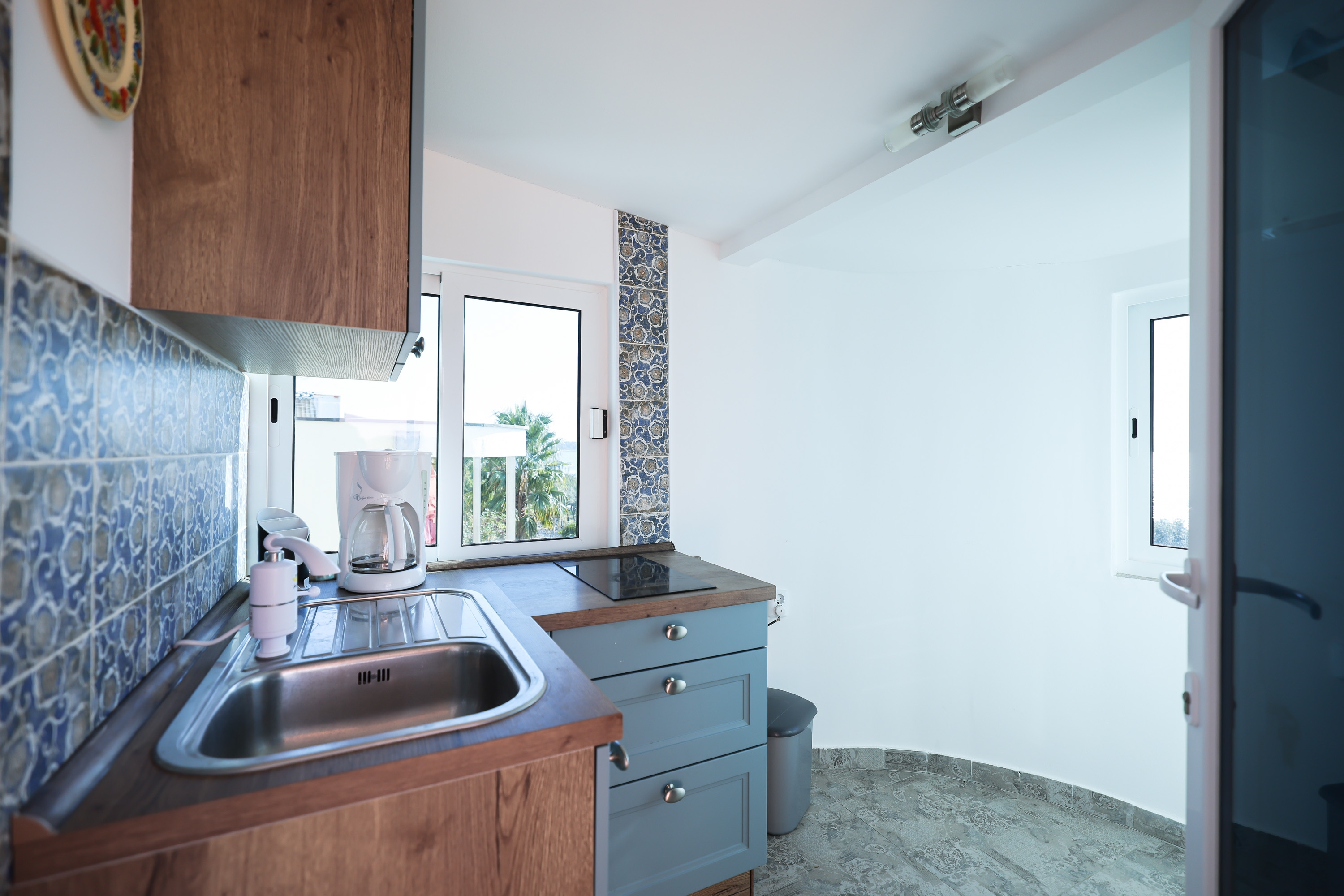 One bedroom apartment near beach Petrčane, Zadar  A-c