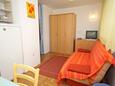 Living room Petrčane, Living room in the apartment, air condition available and WiFi.