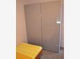 Petrčane, Ložnice 2 v ubytování typu apartment, s klimatizací a WiFi.