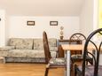 Dining room Petrčane, Dining room in the apartment, air condition available, (pet friendly) and WiFi.