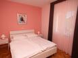 Bedroom 1 Novalja, Bedroom 1 in the apartment, (pet friendly) and WiFi.