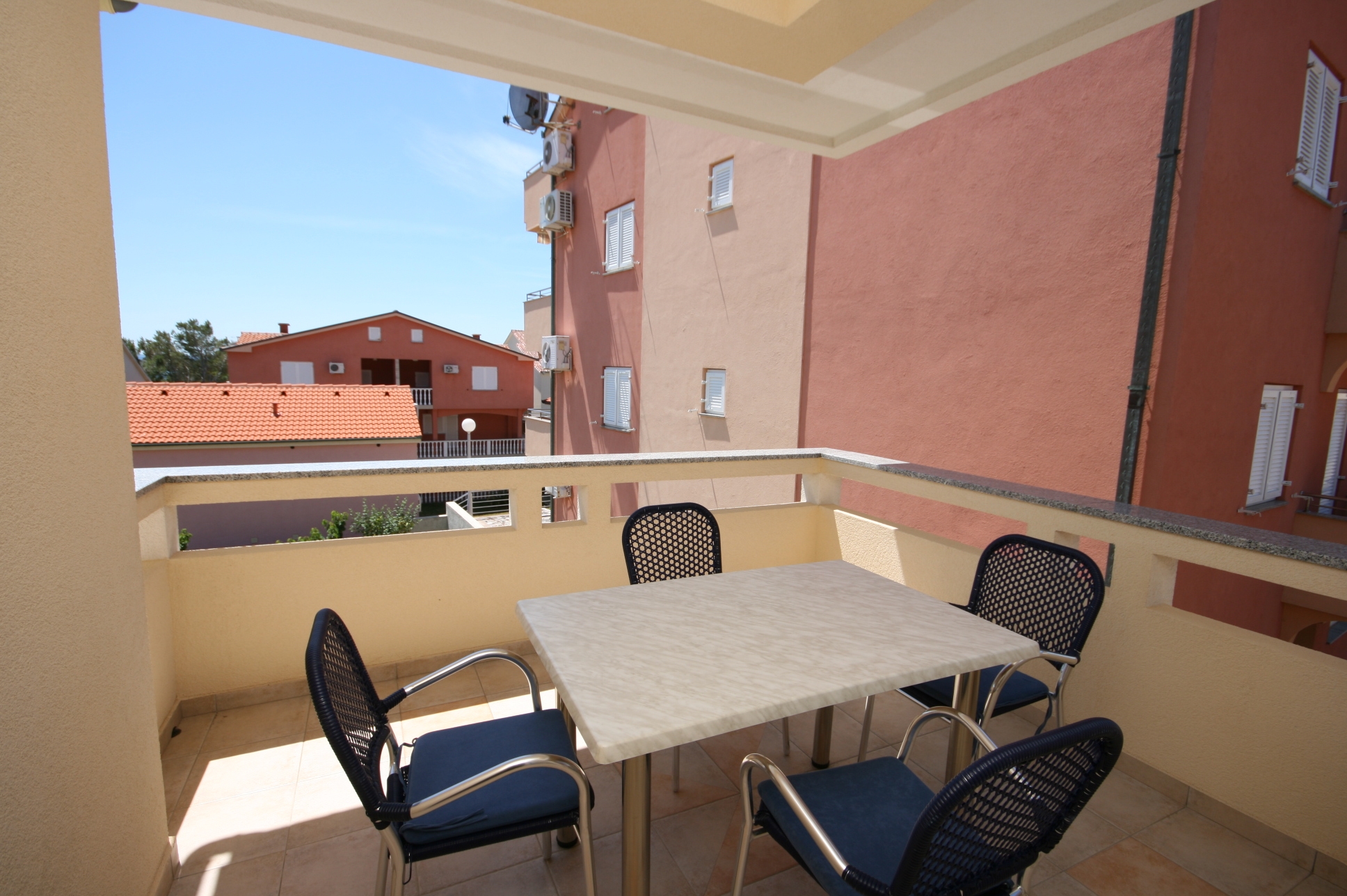 One bedroom apartment with terrace Novalja, Pag  A-c