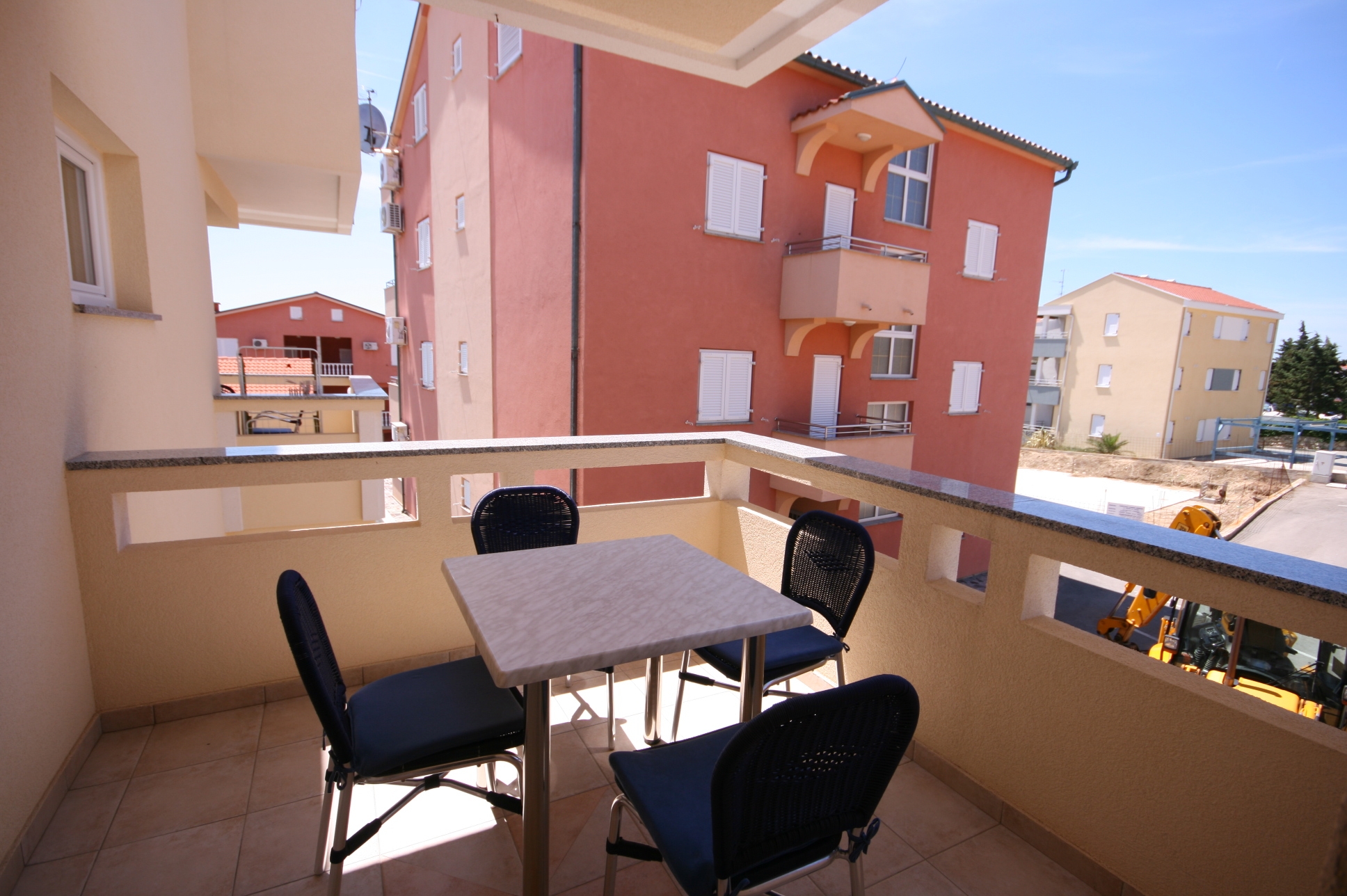 Studio flat with terrace Novalja, Pag (AS-3294-a)