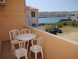 Terrace Pag, Terrace in the room, s pogledom na more i dopusteni kucni ljubimci.