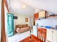 Dining room Rogoznica, Dining room in the apartment, air condition available, (pet friendly) and WiFi.