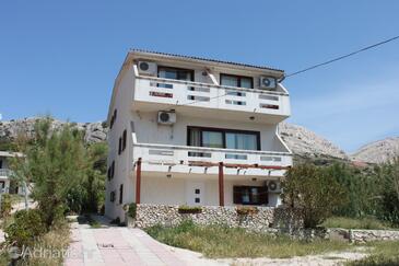 Property Metajna, Pag, Property 3304 - Apartments near sea with pebble beach.