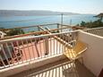 Balkon Metajna, Balkon in folgender Unterkunftsart room, mit Meerblick, Haustiere erlaubt und WiFi.
