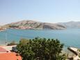 Balkon - Ausblick Metajna, Balkon - Ausblick in folgender Unterkunftsart room, Haustiere erlaubt und WiFi.