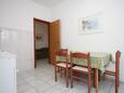 Novalja, Dining room in the apartment, (pet friendly) and WiFi.