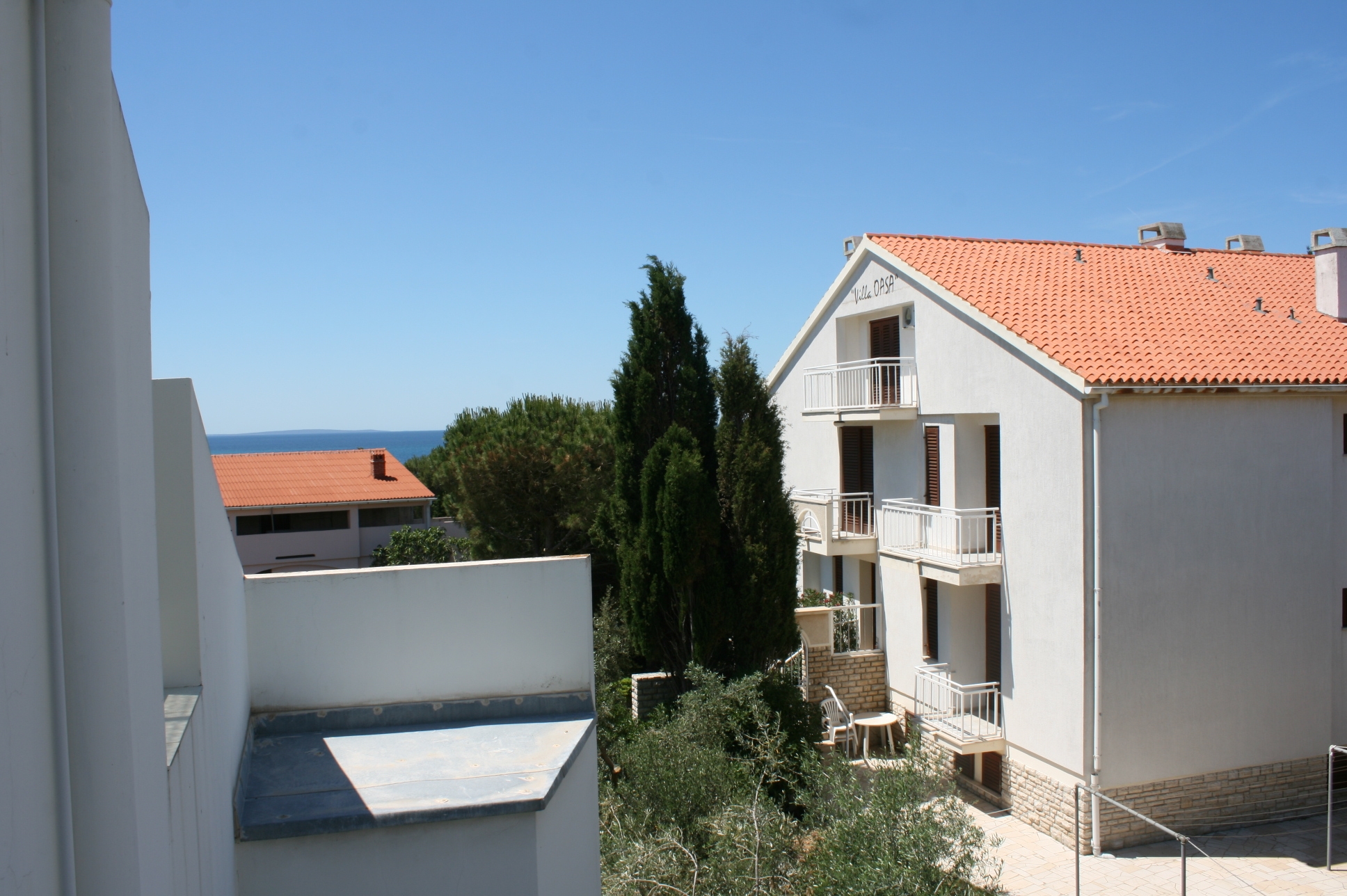 Two bedroom apartment with terrace and sea view Novalja, Pag  A-f