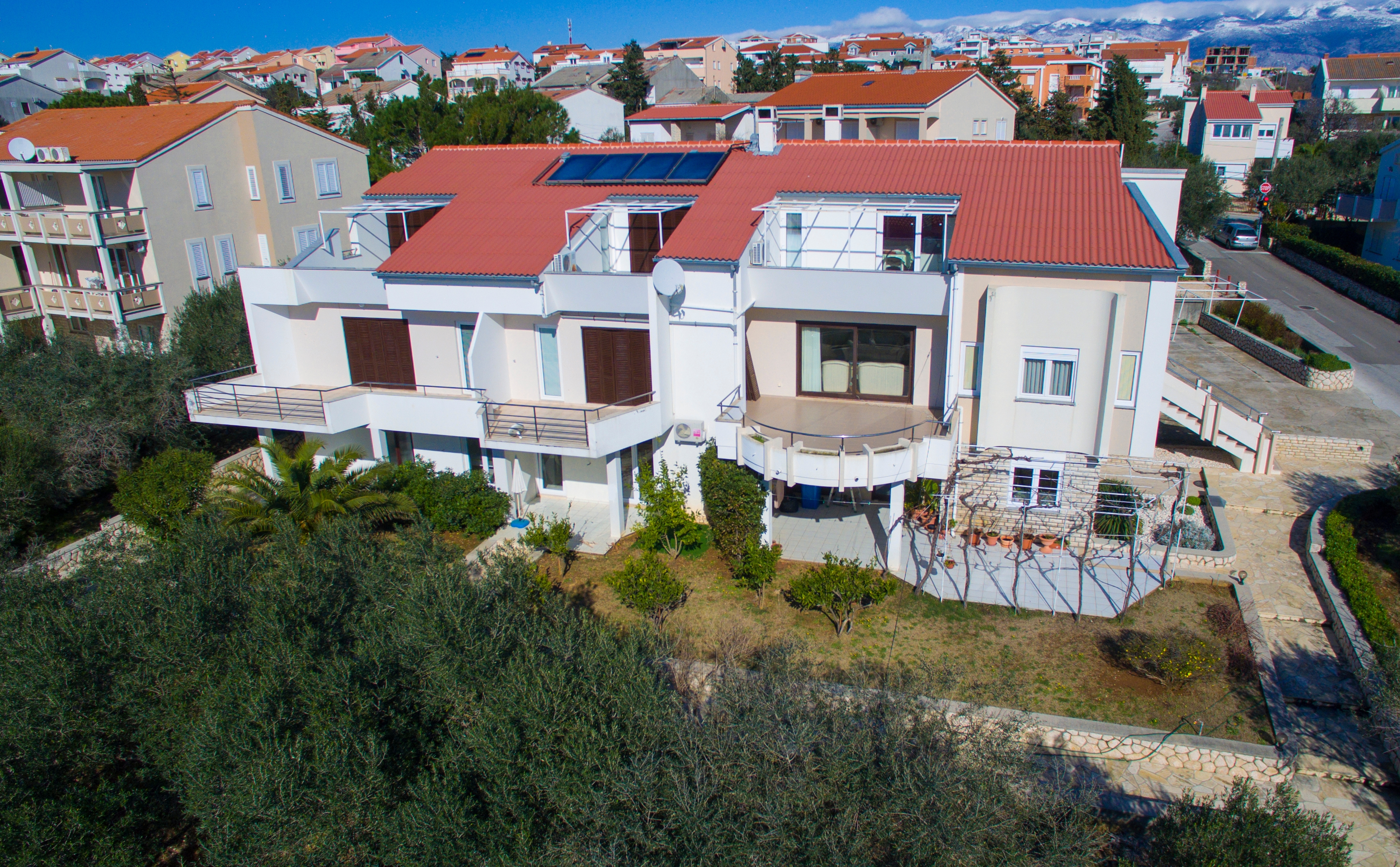 One bedroom apartment with terrace and sea view Novalja, Pag  A-e