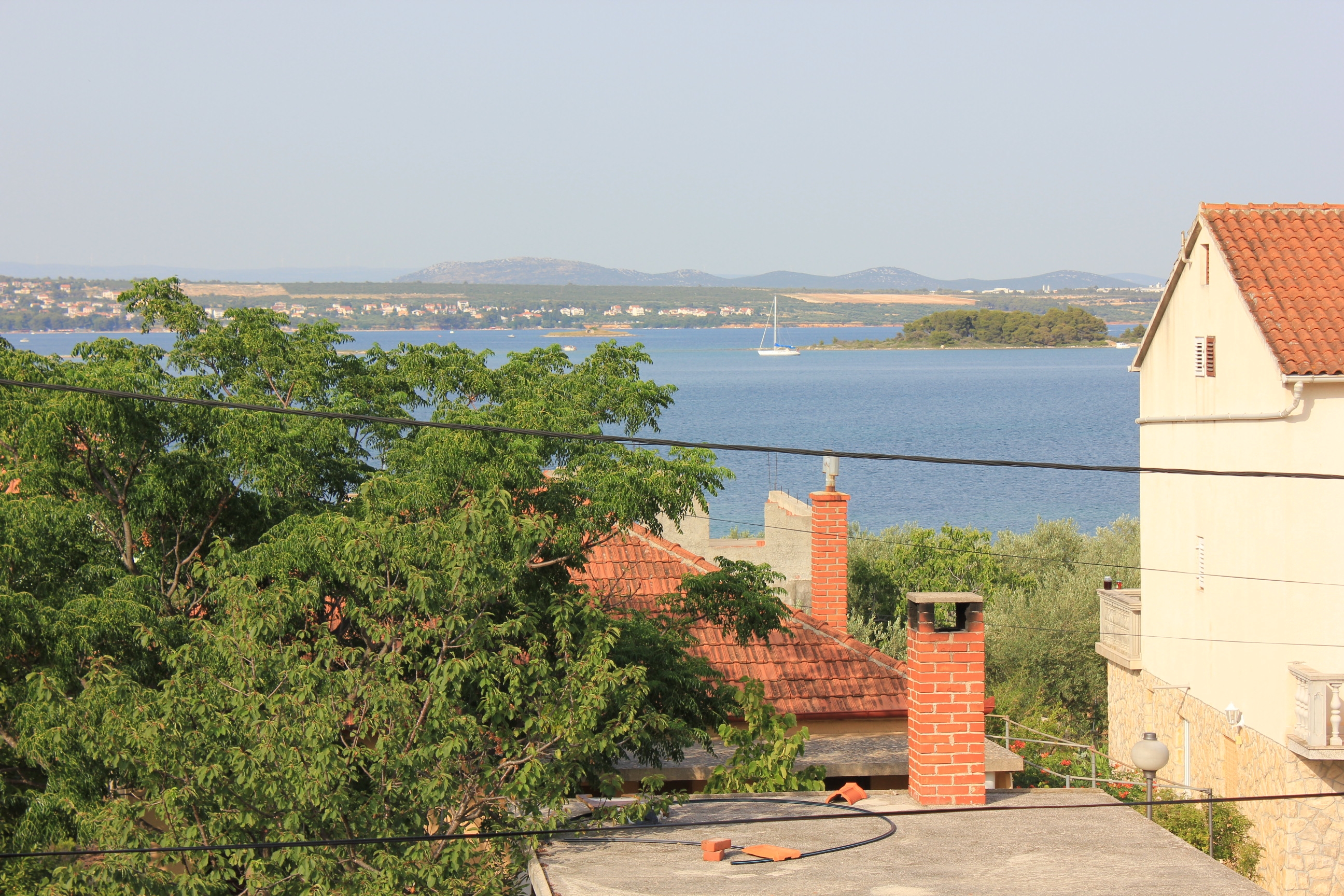 Two bedroom apartment with terrace and sea view Kraj, Pašman  A-a