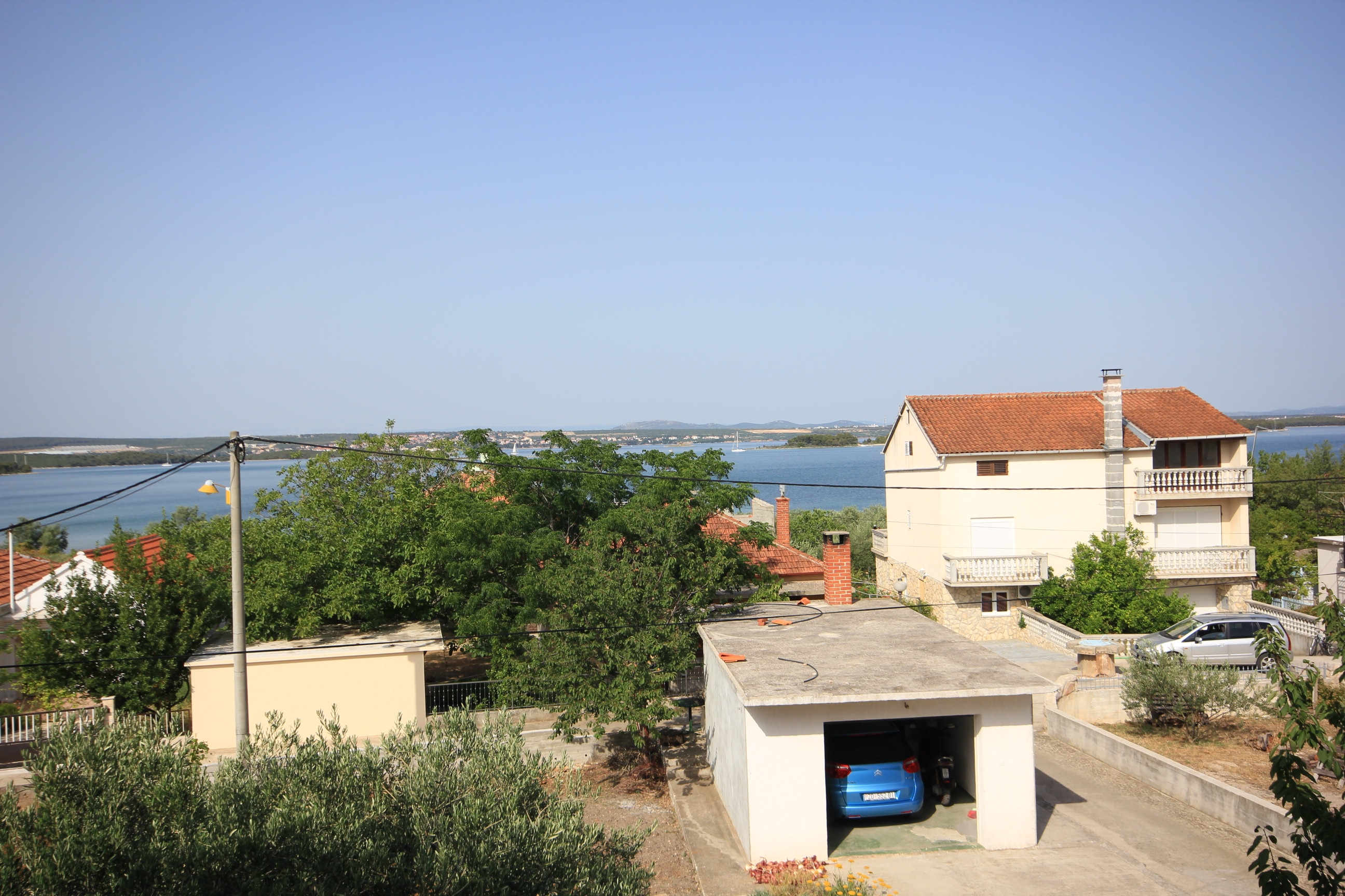 Two bedroom apartment with terrace and sea view Kraj, Pašman  A-a