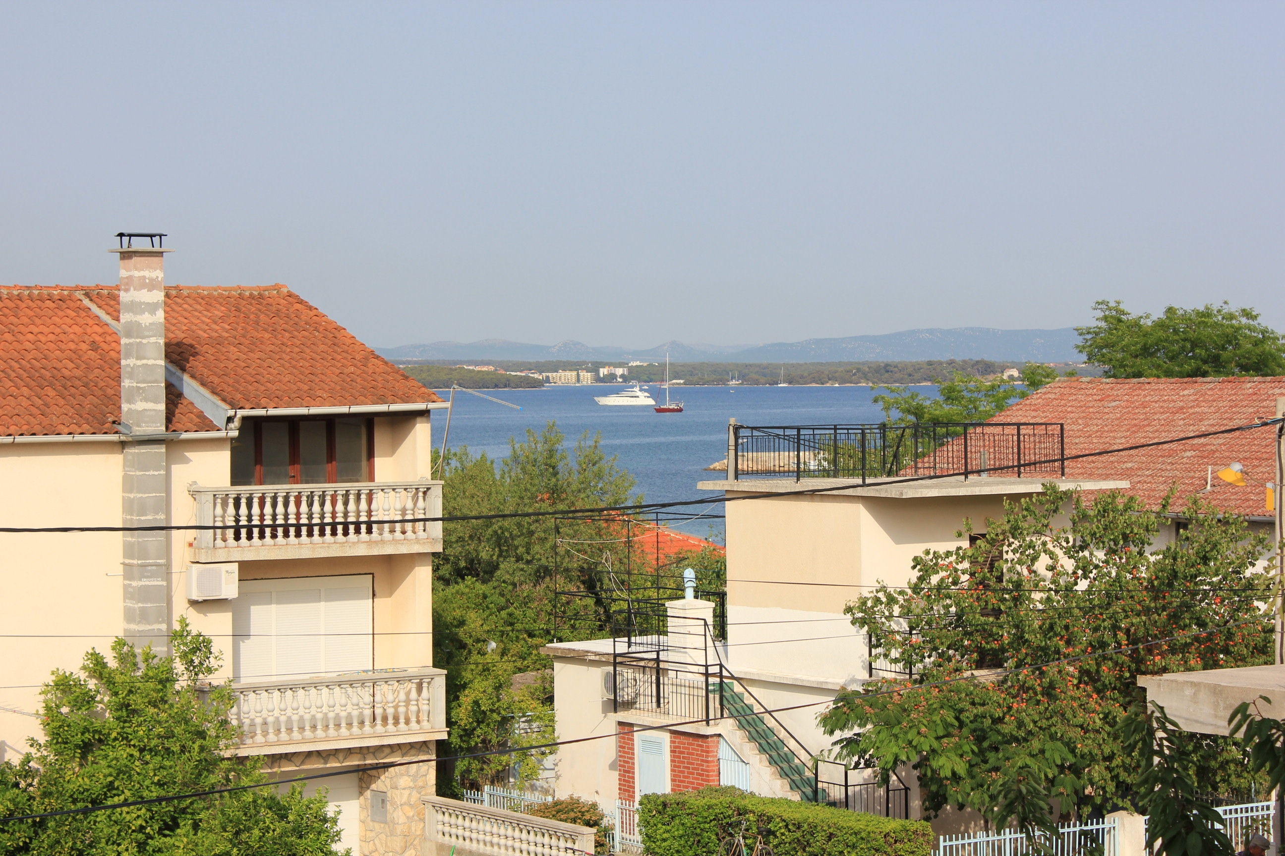 One bedroom apartment with terrace and sea view Kraj, Pašman  A-b