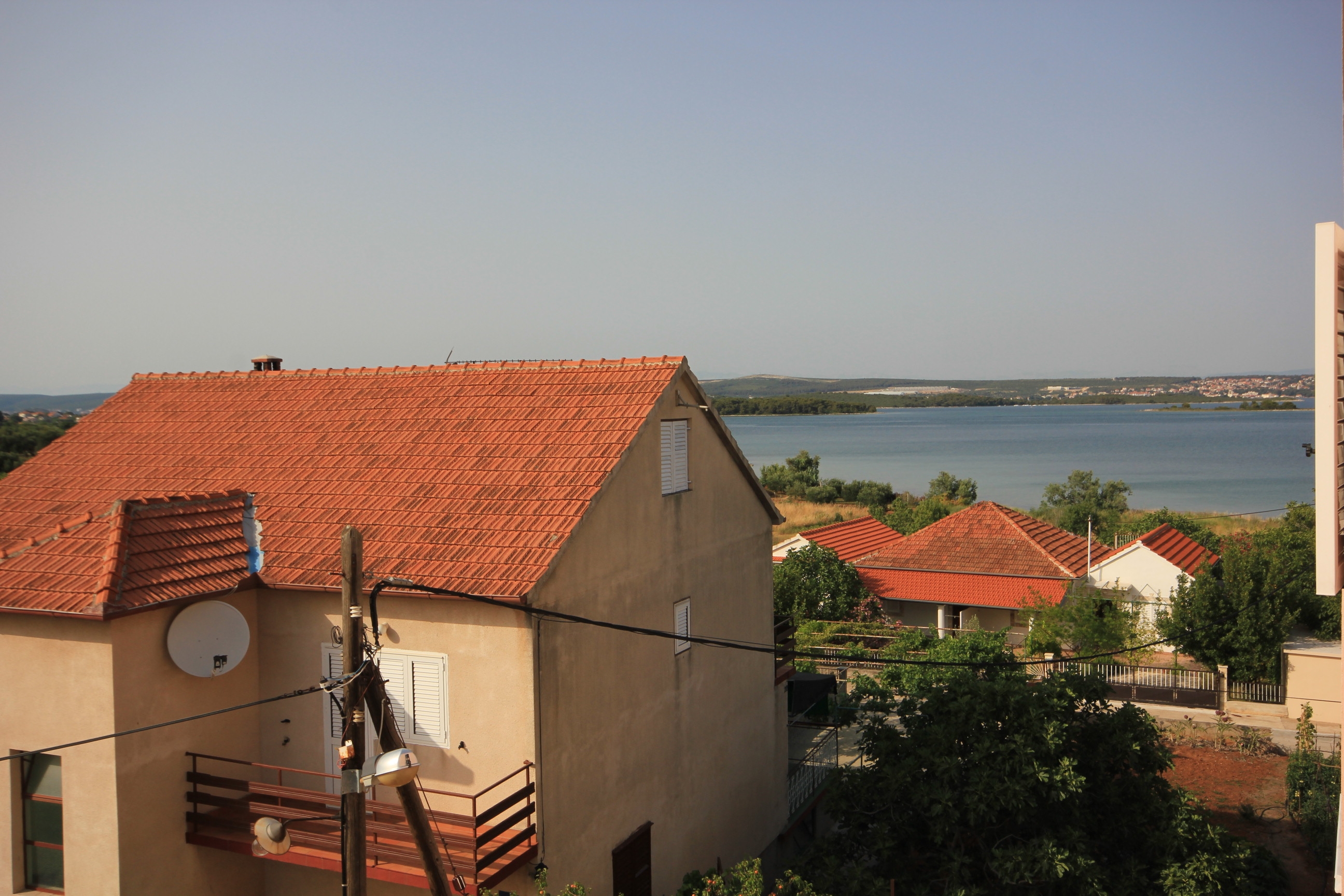 Two bedroom apartment with terrace and sea view Kraj, Pašman  A-d