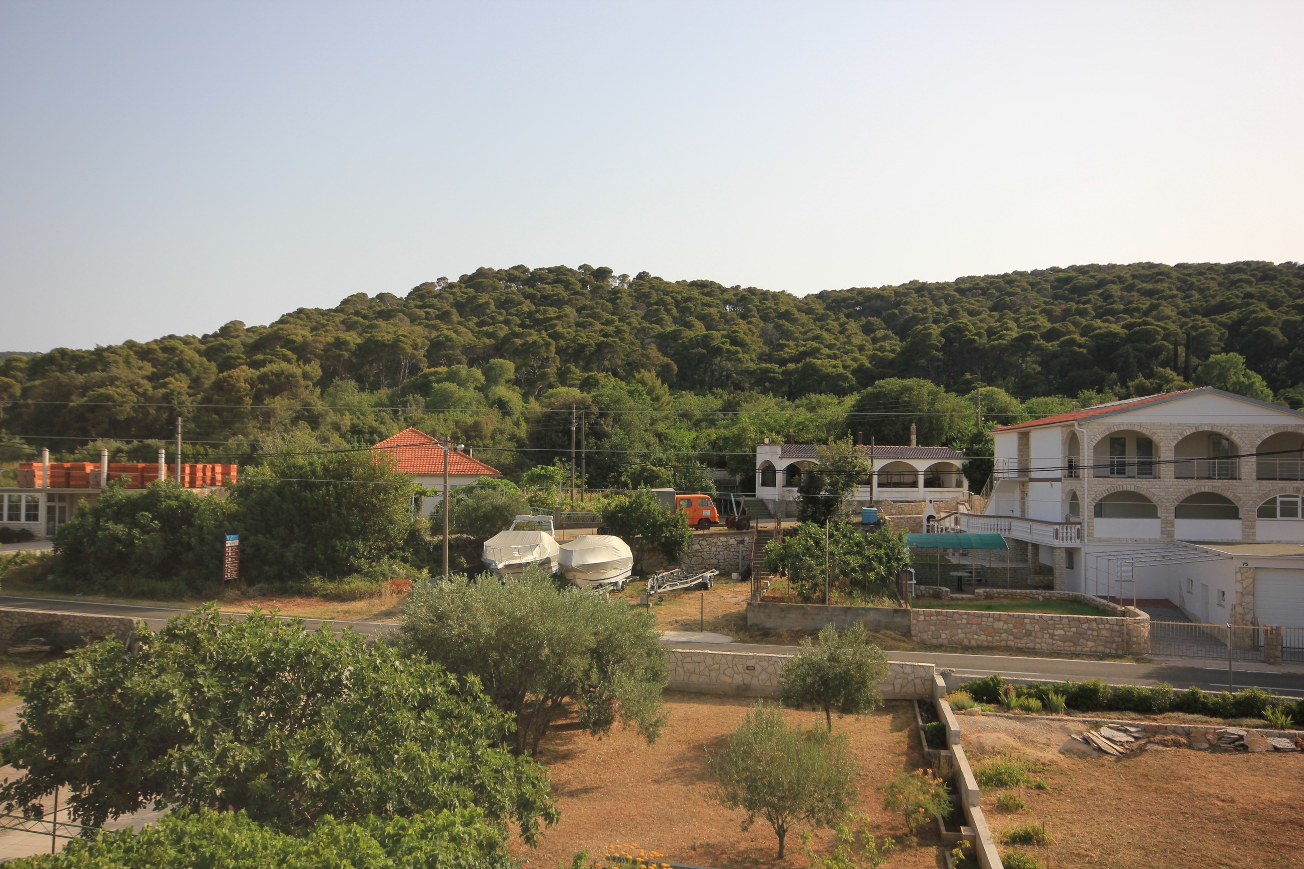 Two bedroom apartment with terrace and sea view Kraj, Pašman  A-d