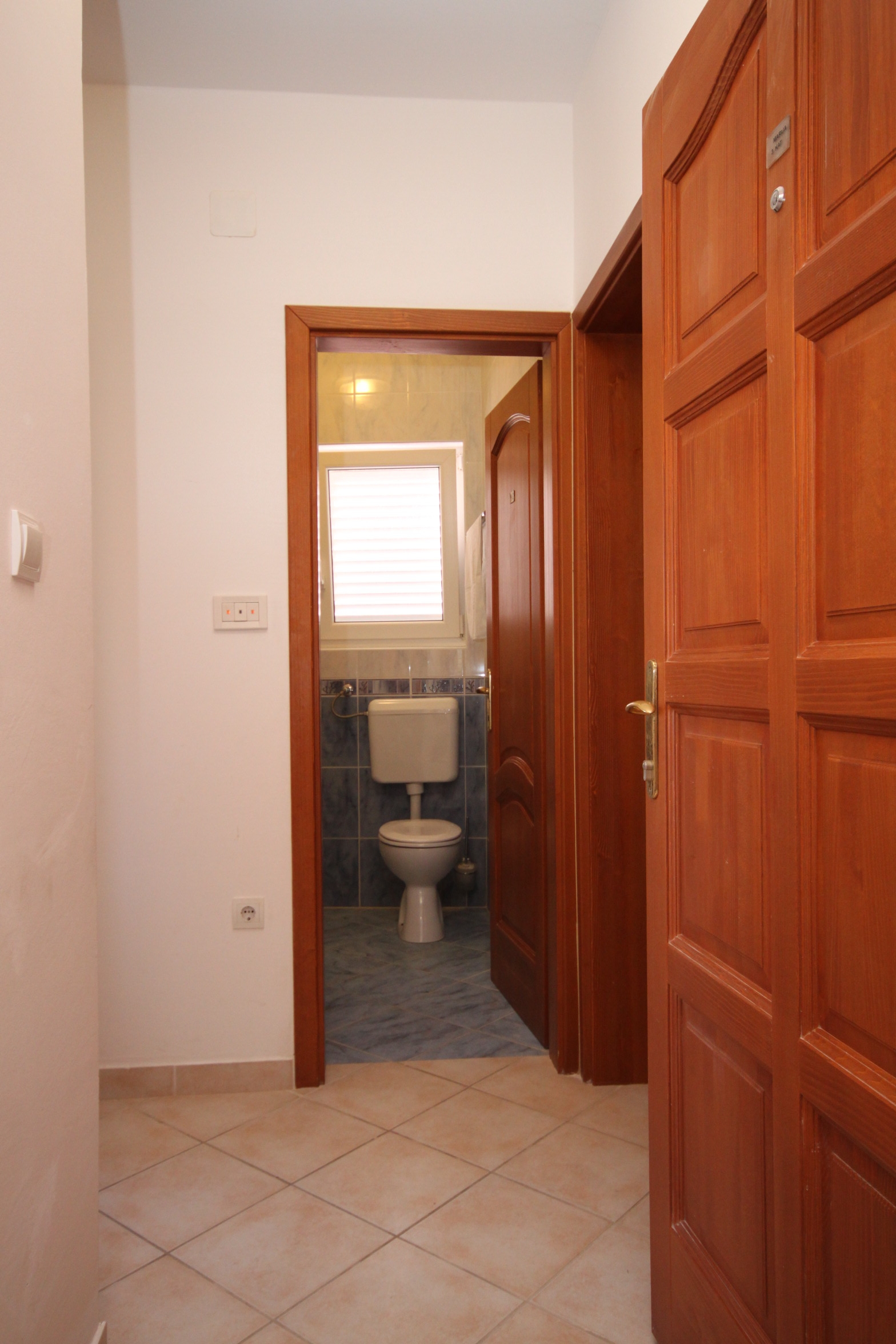 One bedroom apartment with terrace and sea view Povljana, Pag  A-e