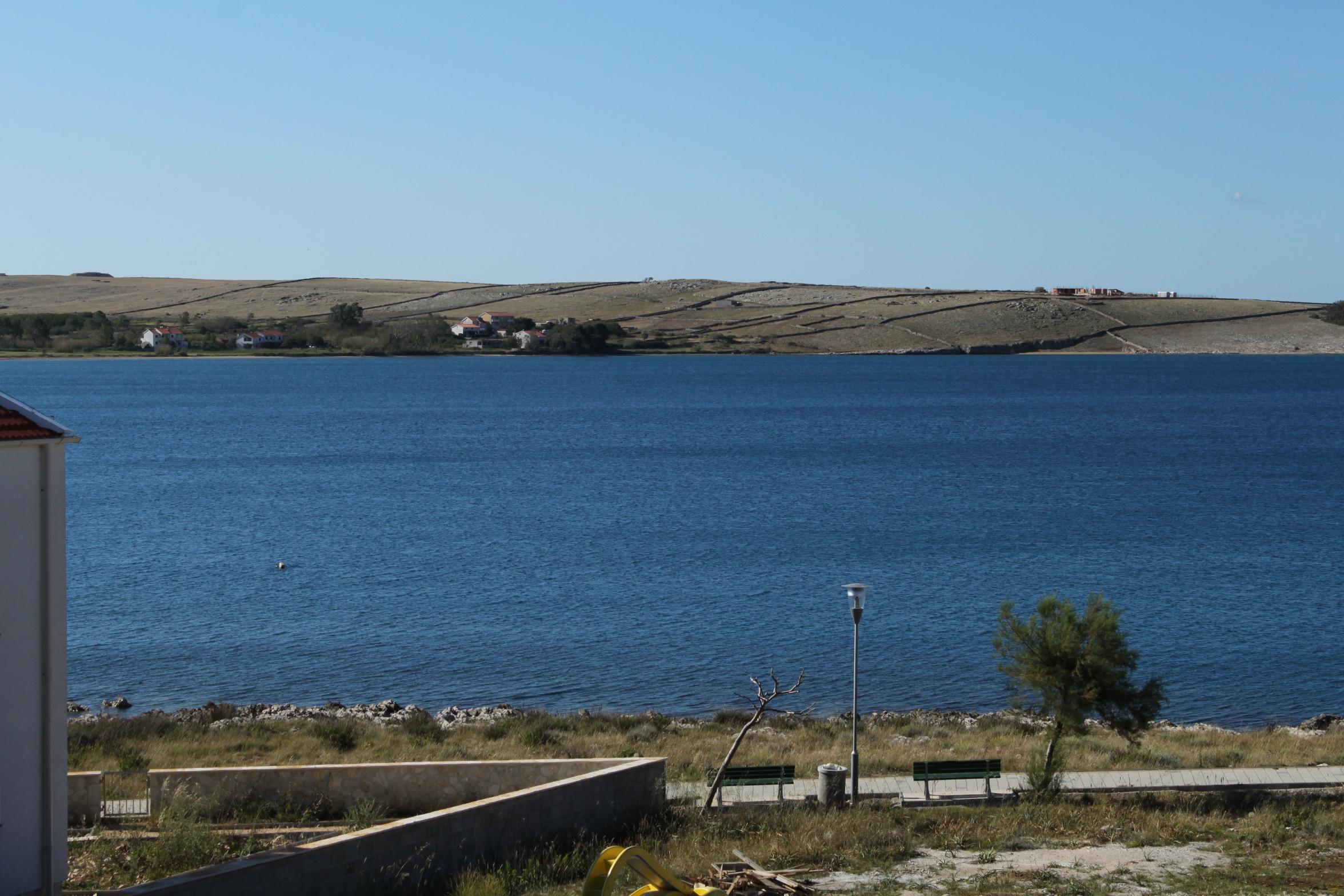 Studio S teraso in pogledom na morje Povljana, Pag  AS-c