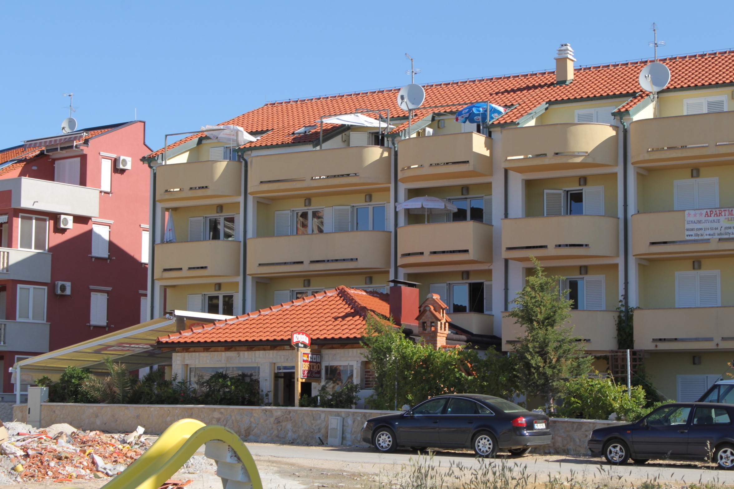 Studio S teraso in pogledom na morje Povljana, Pag  AS-c