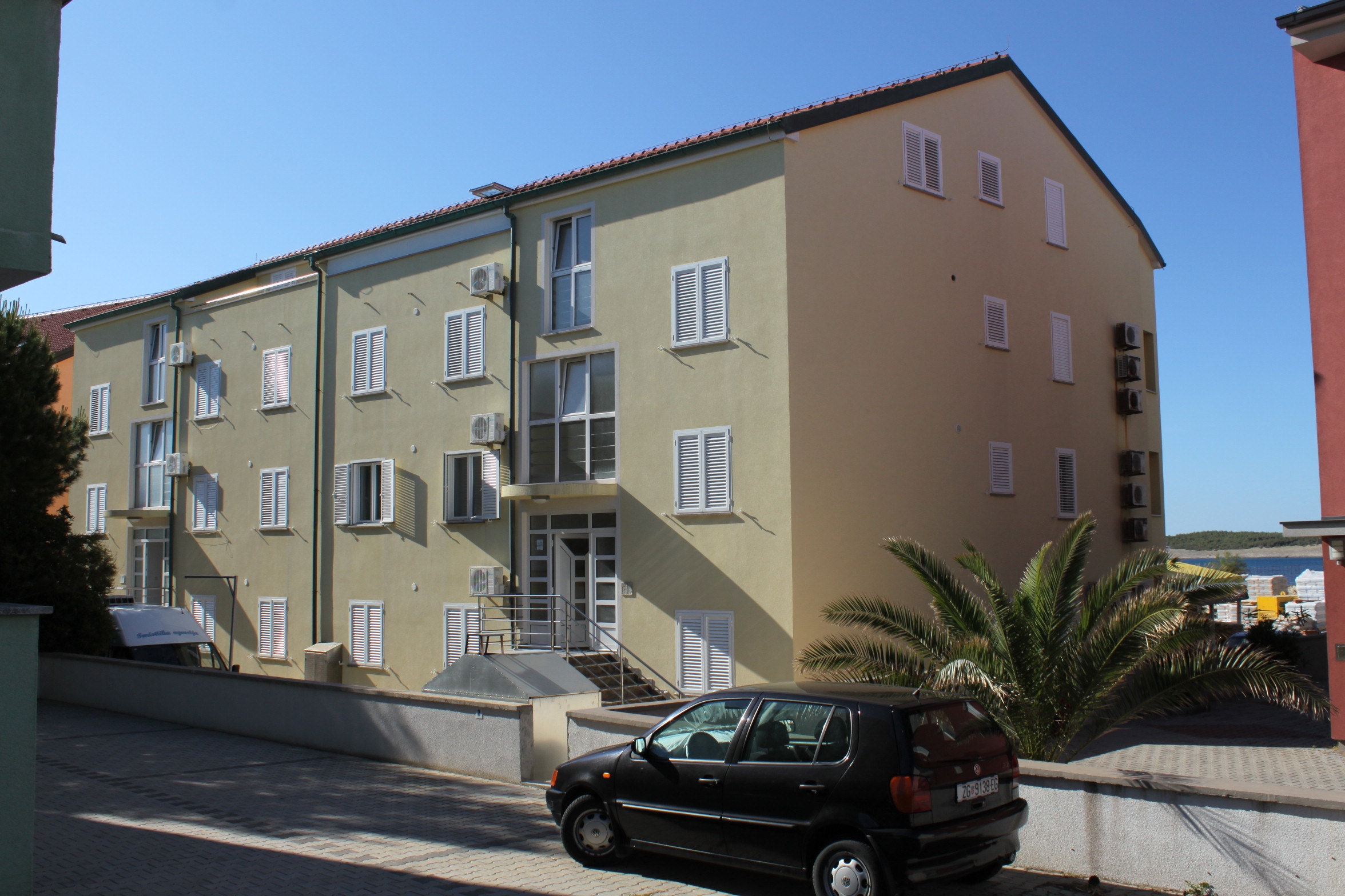 Studio S teraso in pogledom na morje Povljana, Pag  AS-c