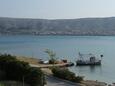 Terrace - view Pag, Terrace - view in the room, dopusteni kucni ljubimci i WIFI.