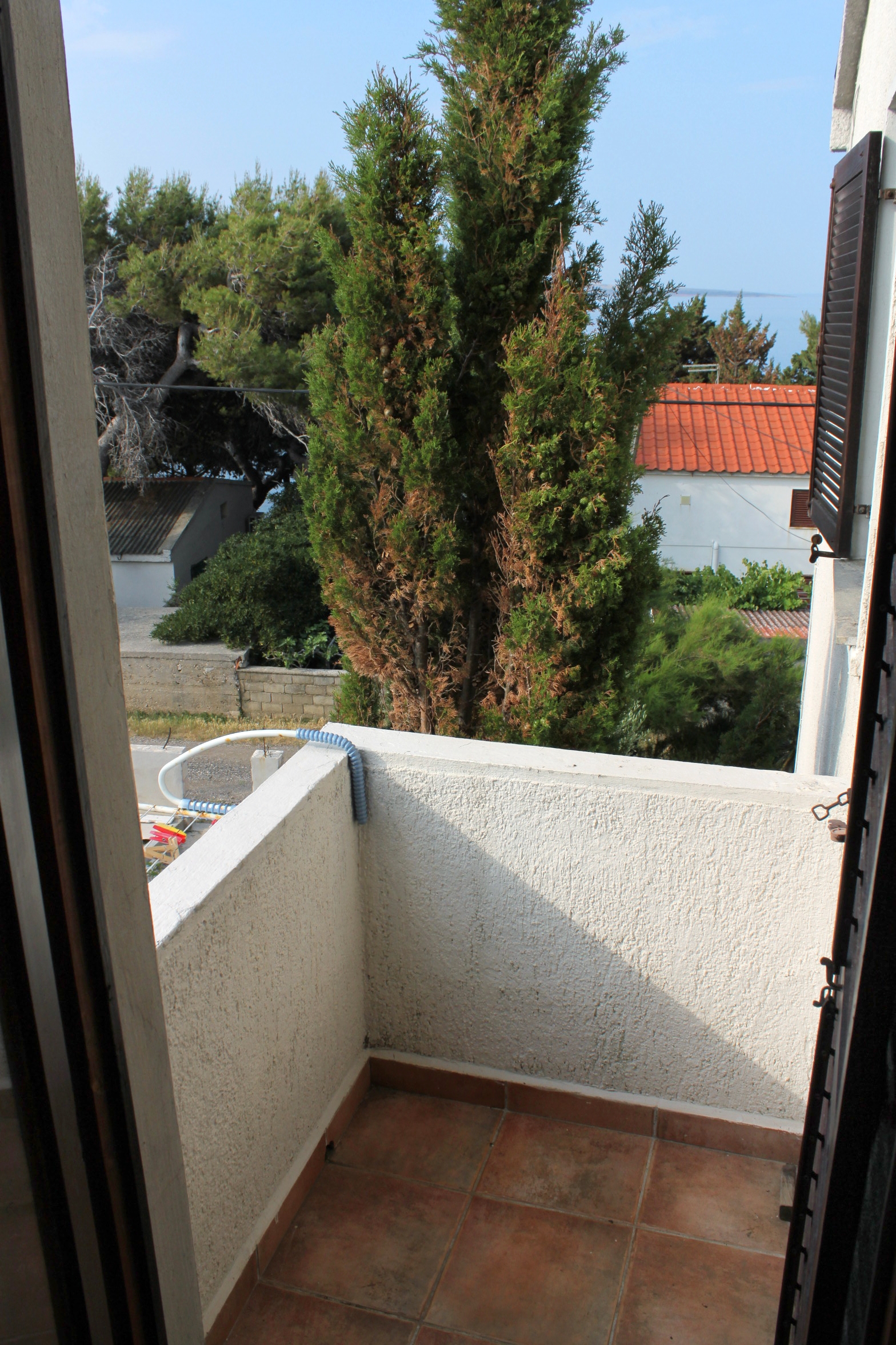 Two bedroom apartment with terrace and sea view Košljun, Pag  A-a