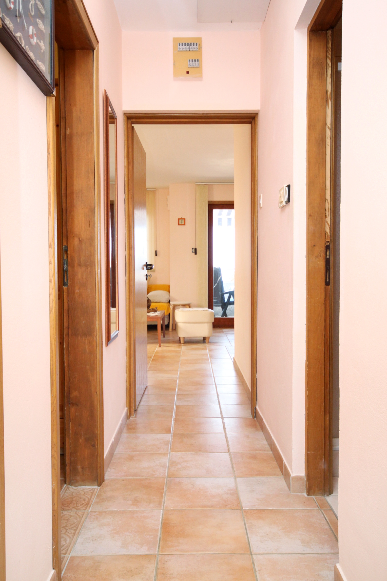 Two bedroom apartment with terrace and sea view Košljun, Pag  A-a