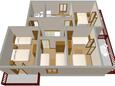 Kraj, Plan in the apartment, (pet friendly) and WiFi.