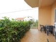 Kraj, Terras in the apartment, with a sea view, (pet friendly) en WiFi.