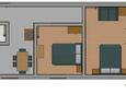 Kraj, Plan in the apartment, (pet friendly) and WiFi.