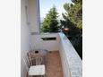 Balcony Starigrad, Balcony in the room, with a sea view and WiFi.