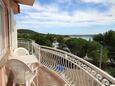 Balcony 1 Kraj, Balcony 1 in the apartment, with a sea view and WiFi.