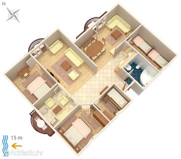 Plan Kraj, Plan in the apartment, WIFI.