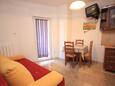 Jídelna Rovinj, Jídelna v ubytování typu apartment, s klimatizací, domácí mazlíčci povoleni a WiFi.