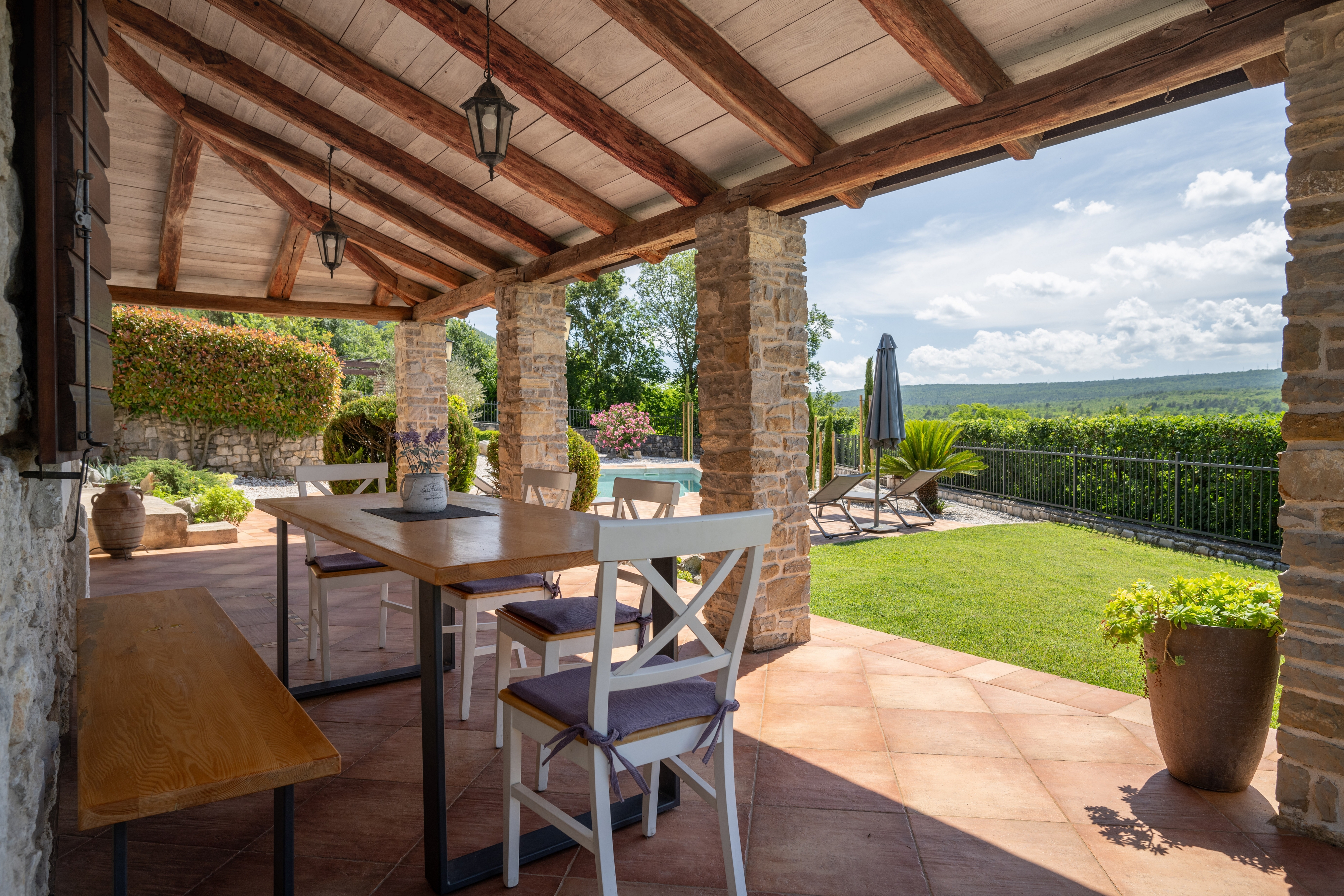 Two bedroom house with terrace Kožljak, Central Istria - Središnja Istra  K
