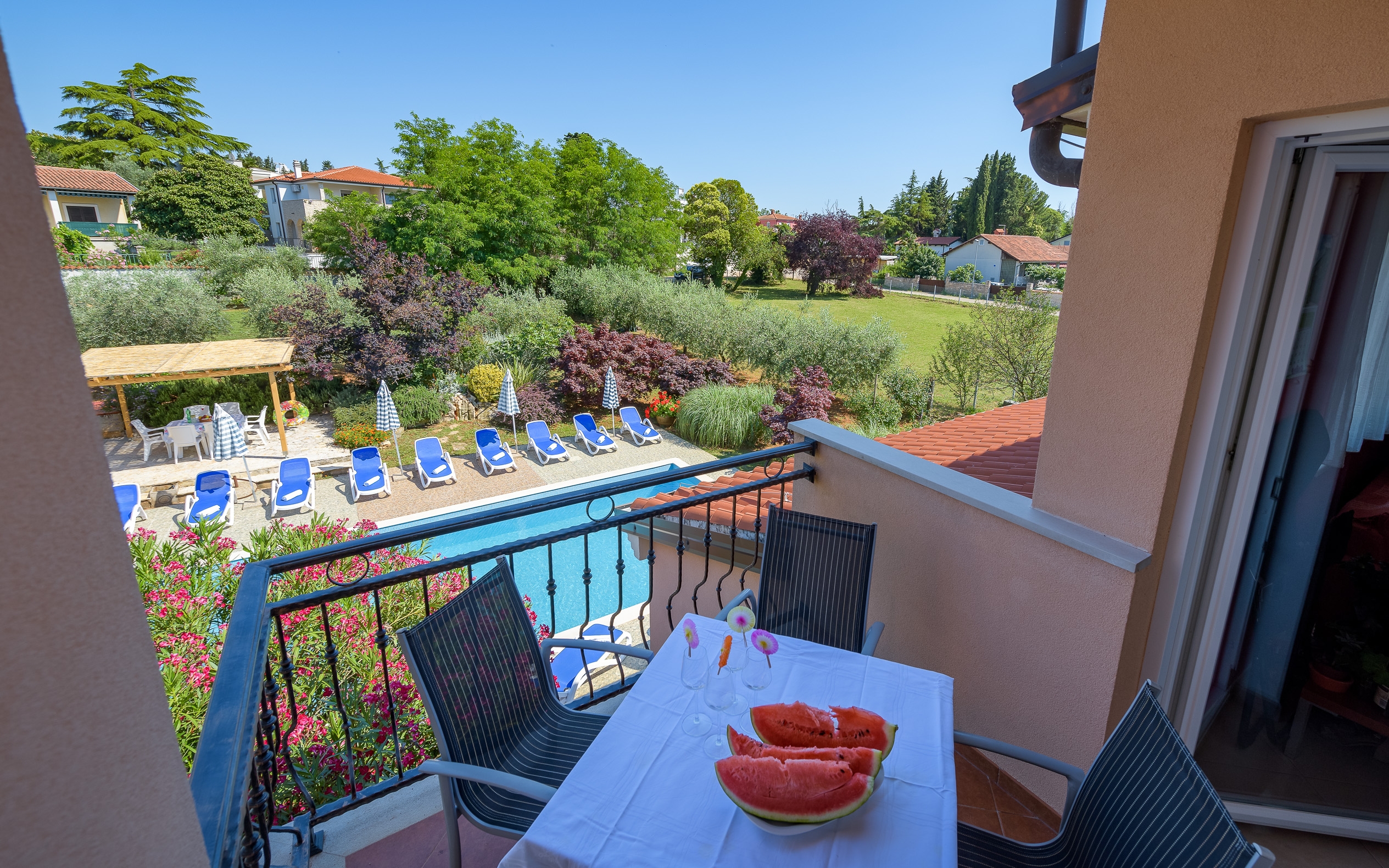 One bedroom apartment with terrace Bašanija, Umag (A-3402-e)