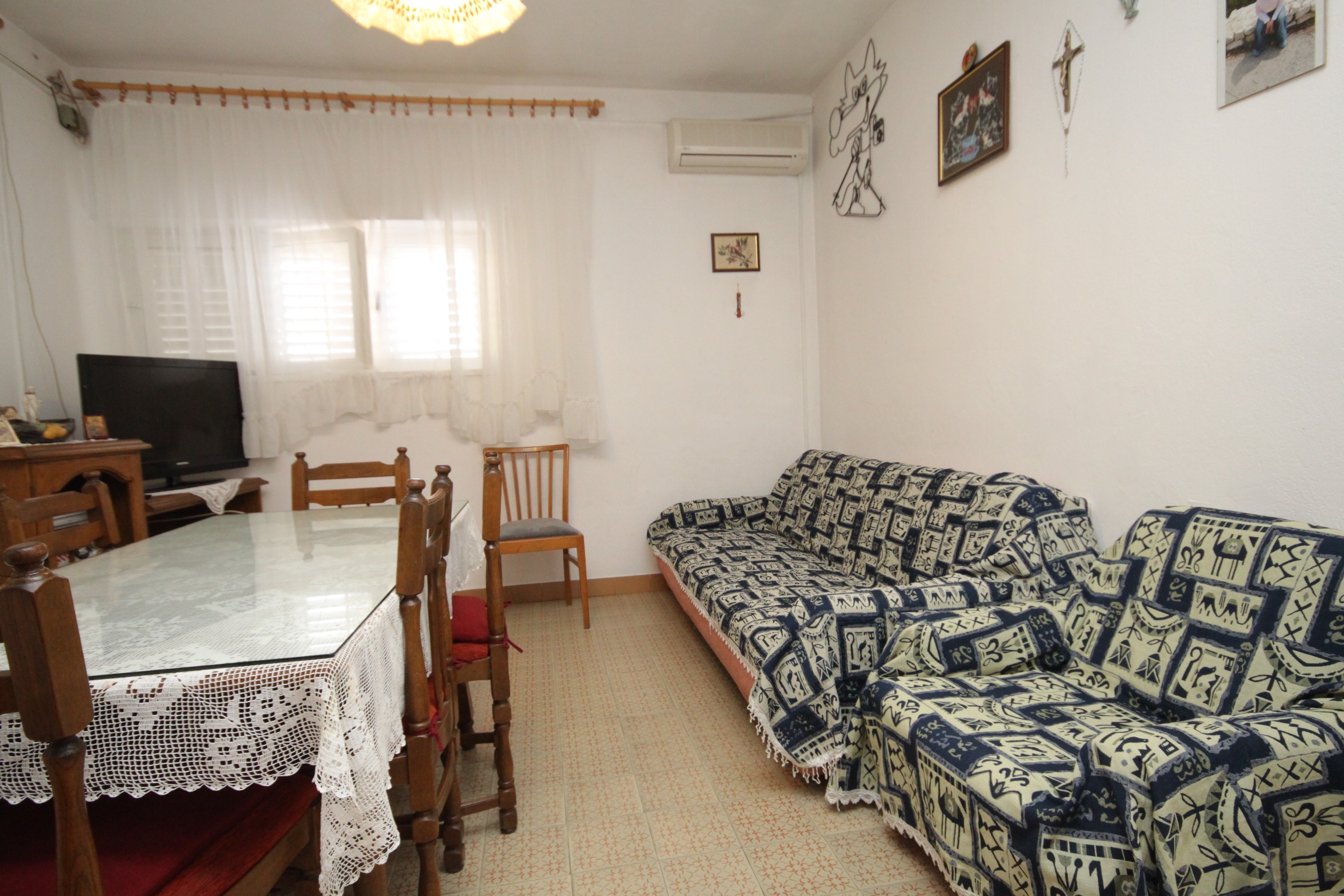 Three bedroom apartment with terrace and sea view Tkon, Pašman  A-a