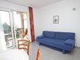 Living room Medveja, Living room in the apartment, (pet friendly) and WiFi.