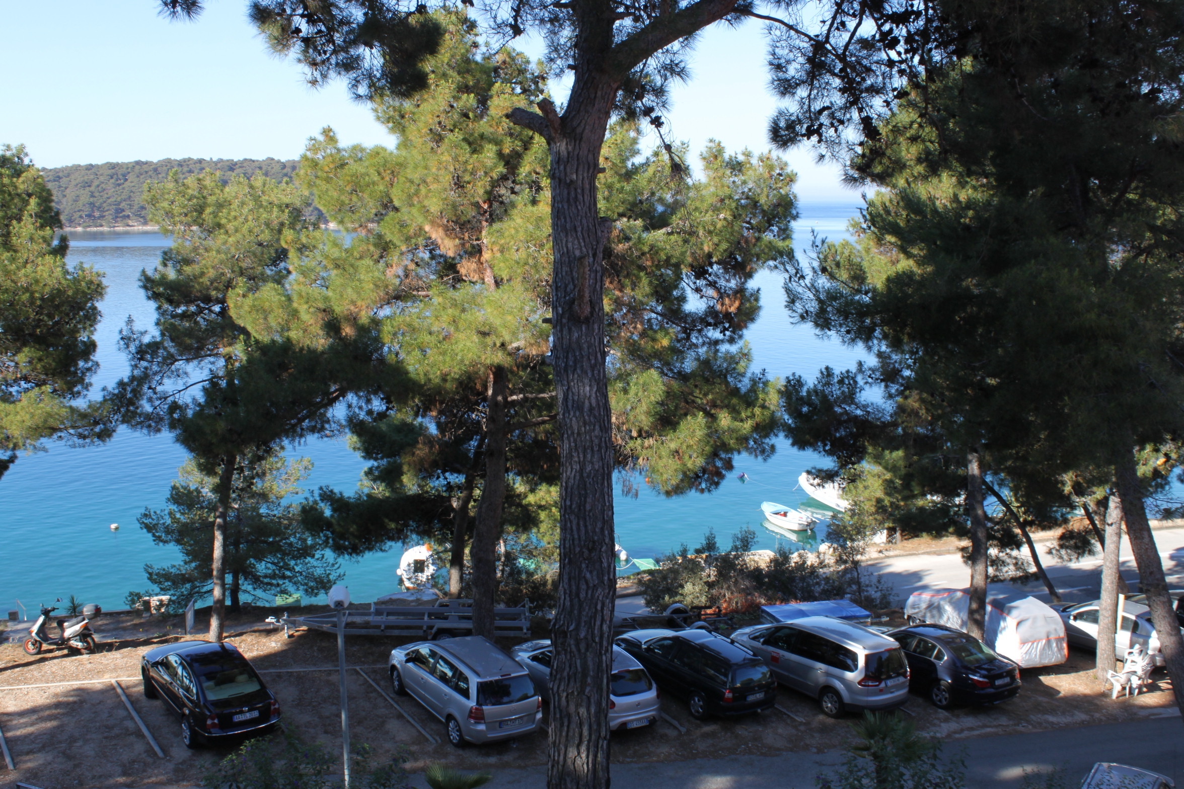 One bedroom apartment with terrace and sea view Mali Lošinj, Lošinj  A-a