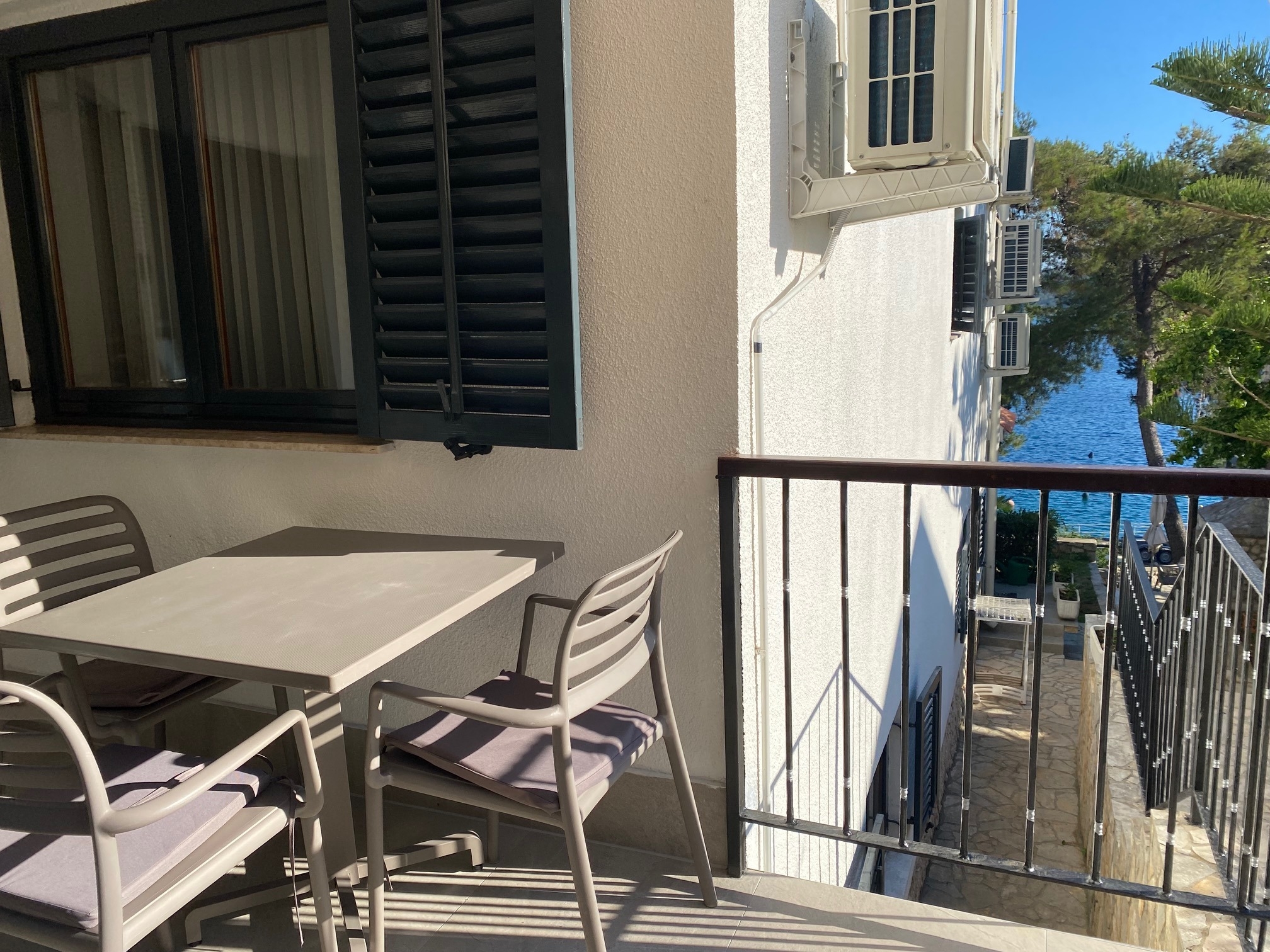 Studio flat with balcony and sea view Mali Lošinj, Lošinj  AS-c