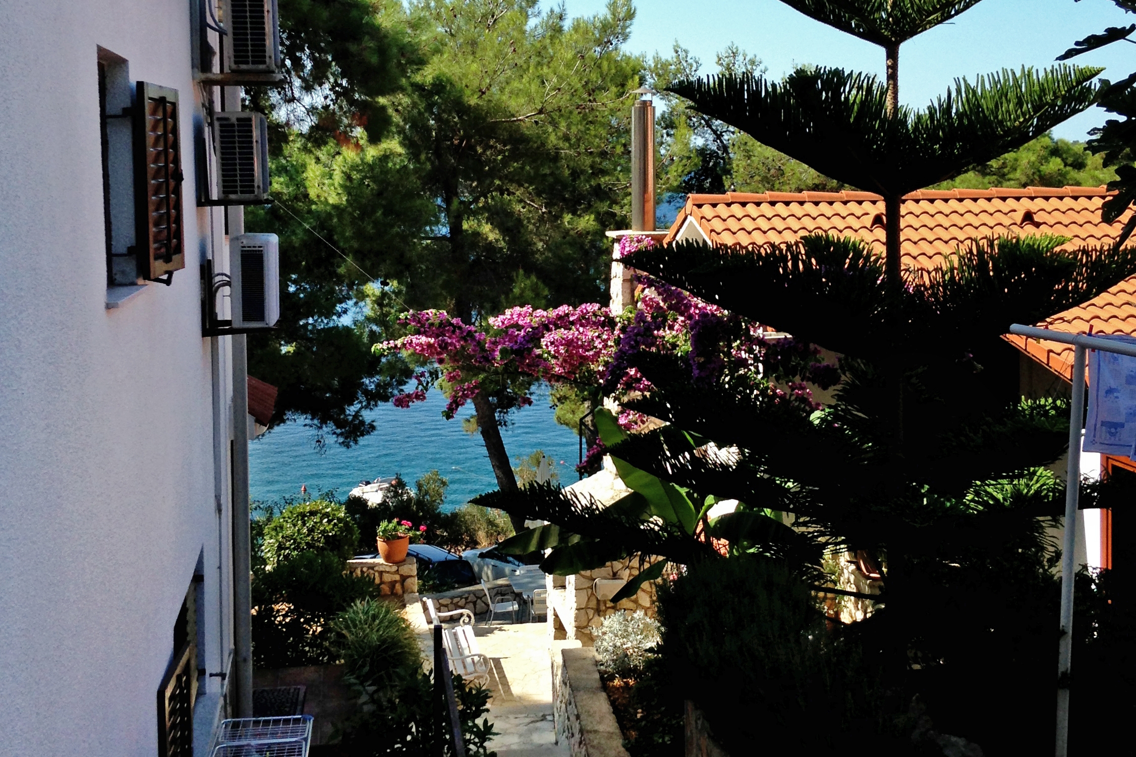 Studio flat with balcony and sea view Mali Lošinj, Lošinj  AS-c