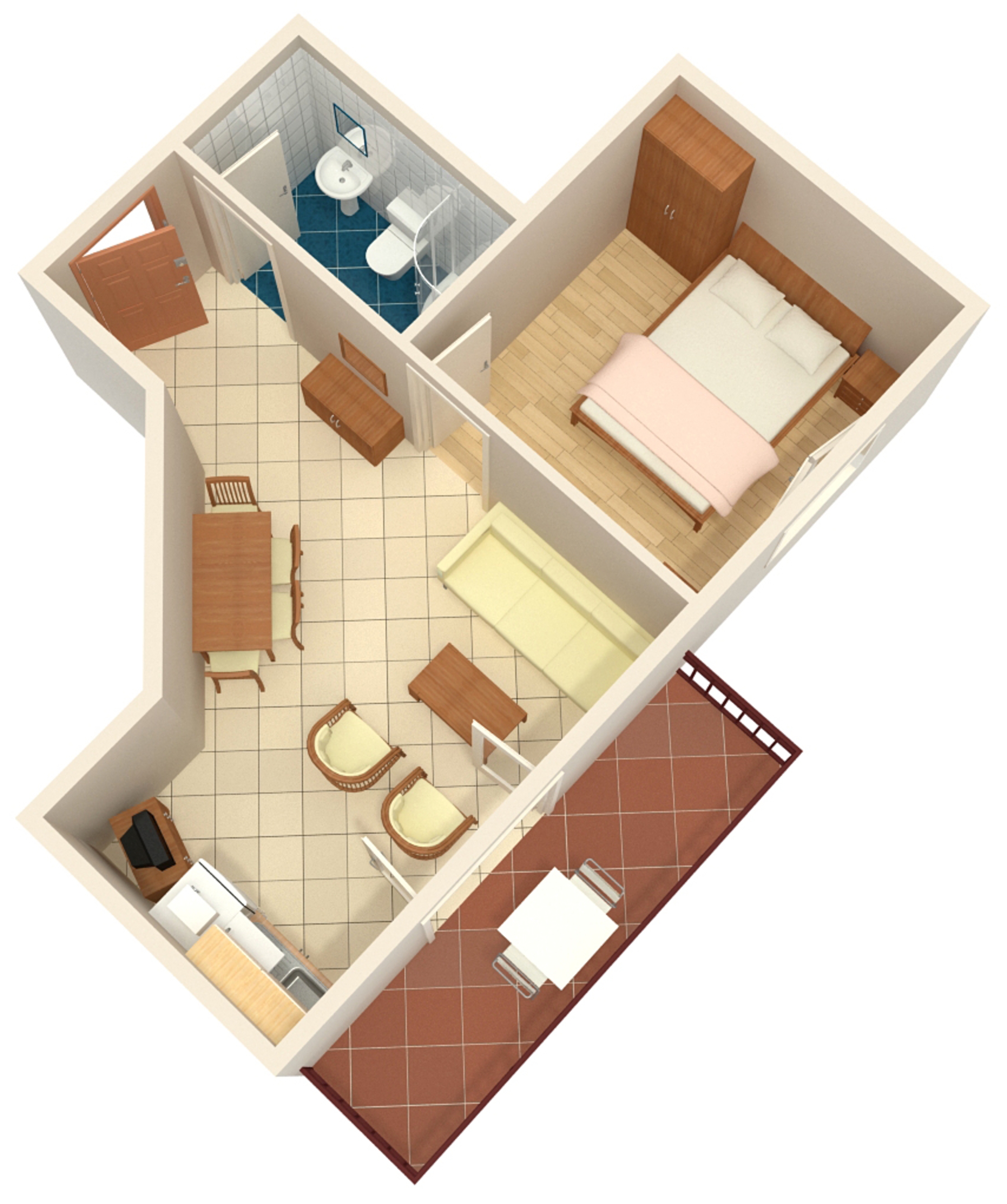One bedroom apartment near beach Kraj, Pašman  A-a