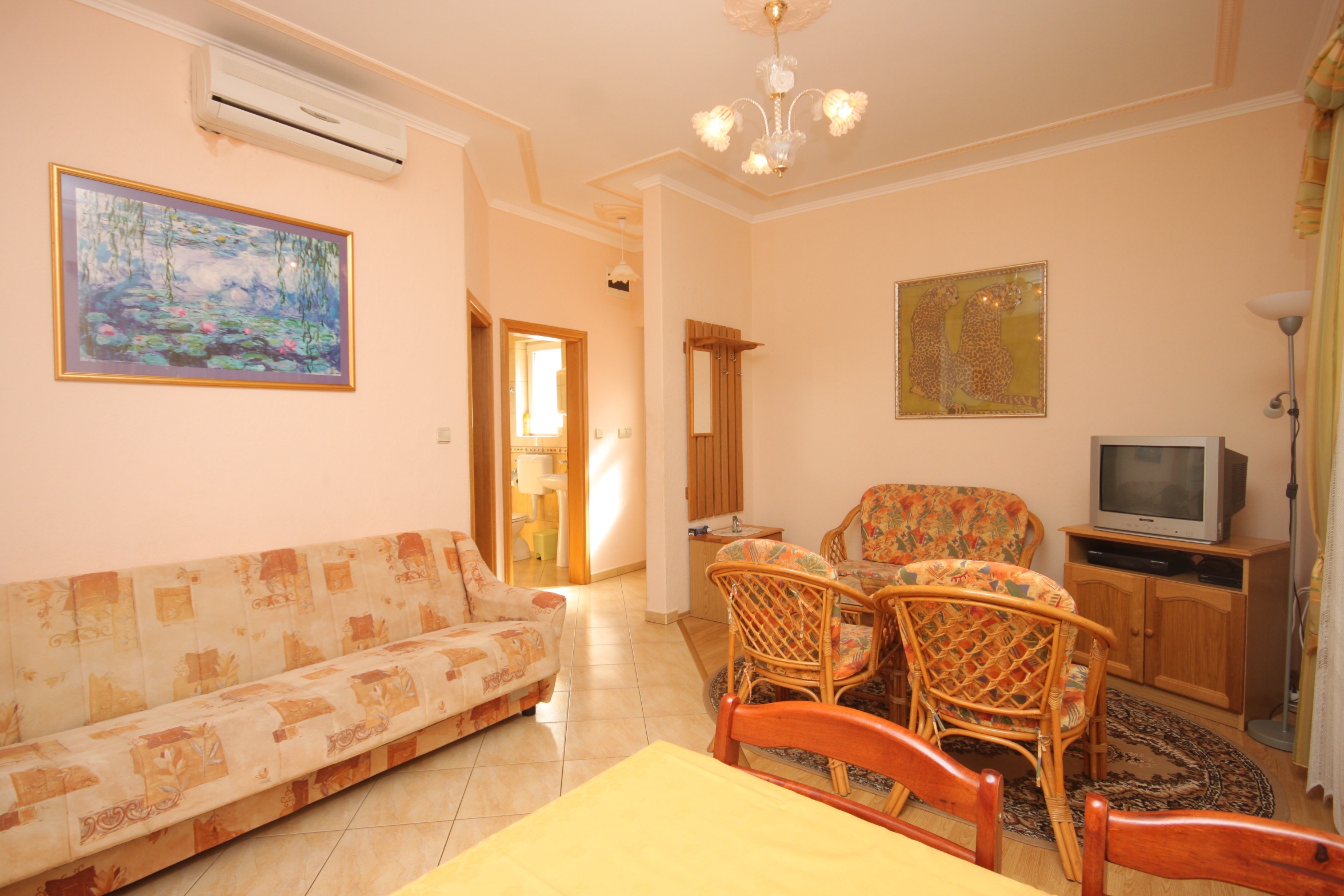 One bedroom apartment near beach Kraj, Pašman (A-3460-e)