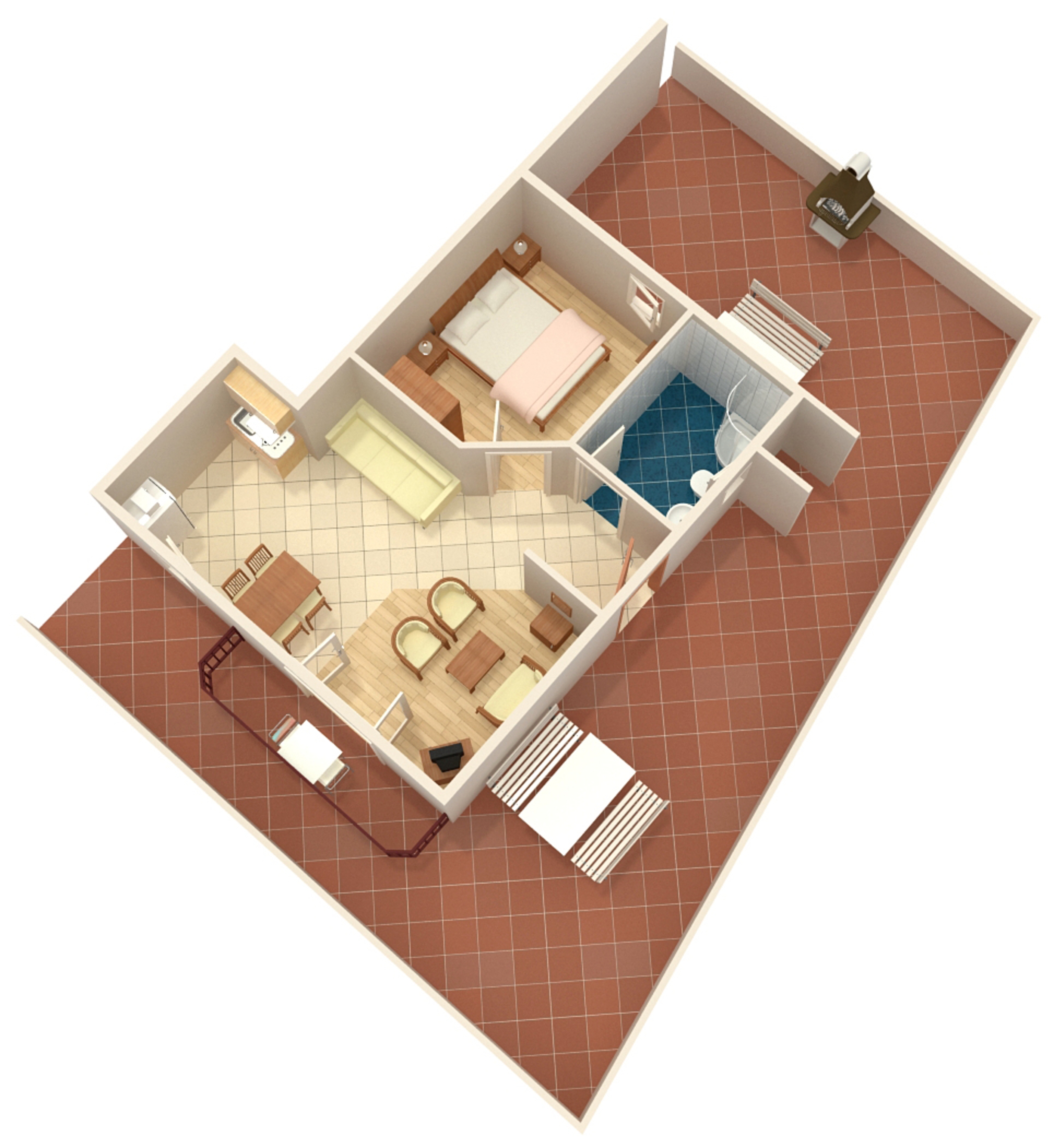 One bedroom apartment near beach Kraj, Pašman  A-e