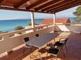 Terrace Sušica, Terrace in the apartment, with a sea view, (pet friendly) and WiFi.