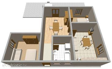 Plan Kali, Plan in the apartment.